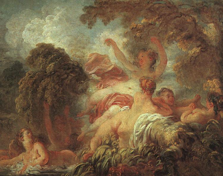 Jean-Honore Fragonard The Bathers